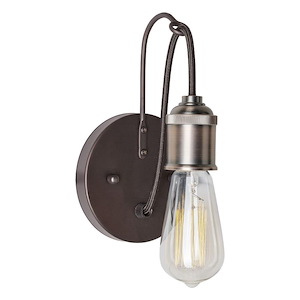 Idio - 1 Light Wall Sconce-8.75 Inches Tall and 5 Inches Wide