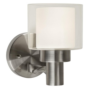 Gino - 1 Light Wall Sconce-8 Inches Tall and 5.5 Inches Wide