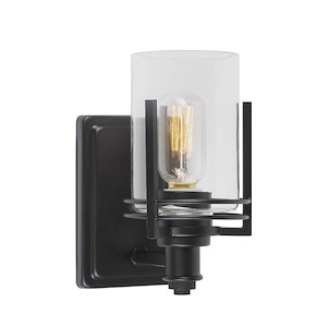 Jolie - 1 Light Wall Sconce In Transitional Style-8.75 Inches Tall and 4.75 Inches Wide