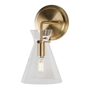 Beaker - 1 Light Wall Sconce In Transitional Style-10.75 Inches Tall and 5.5 Inches Wide - 1032016