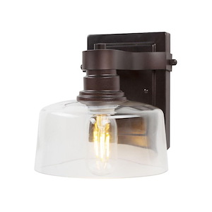 Acopa - 1 Light Wall Sconce In Transitional Style-8 Inches Tall and 7 Inches Wide