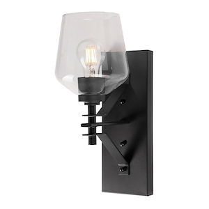 Chalice - 1 Light Wall Sconce In Transitional Style-14 Inches Tall and 6 Inches Wide