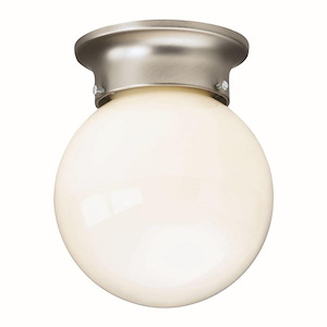Rudy - 1 Light Flush Mount-7.5 Inches Tall and 6 Inches Wide