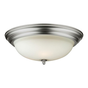 Brandi - 3 Light Flush Mount-6.5 Inches Tall and 15.5 Inches Wide