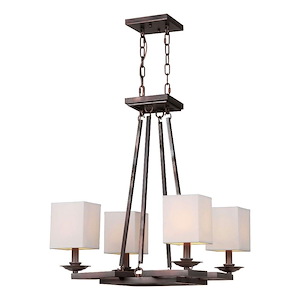Lilly - 4 Light Chandelier-23.75 Inches Tall and 27 Inches Wide - 431707