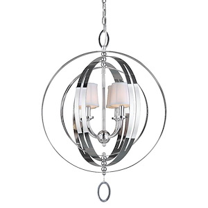 Oscar - 4 Light Chandelier-30.25 Inches Tall and 21.5 Inches Wide