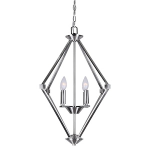 Eddy - 4 Light Foyer Pendant-27.25 Inches Tall and 20.5 Inches Wide