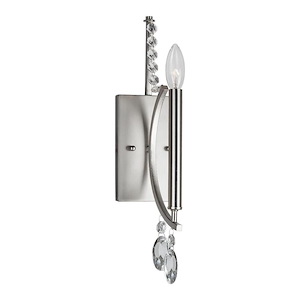 Liz - 1 Light Wall Sconce-17 Inches Tall and 4.5 Inches Wide