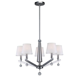 Grant - 5 Light Chandelier-16.5 Inches Tall and 23 Inches Wide