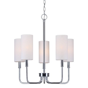 Inez - 5 Light Chandelier-24 Inches Tall and 21.25 Inches Wide