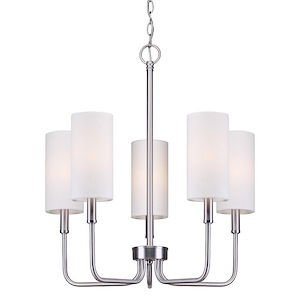 Inez - 5 Light Chandelier-24 Inches Tall and 21.25 Inches Wide