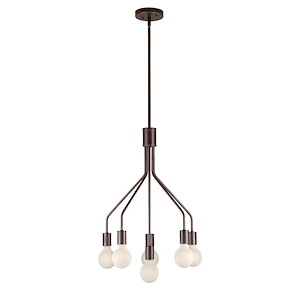 Lacie - 6 Light Chandelier-22.25 Inches Tall and 16.75 Inches Wide
