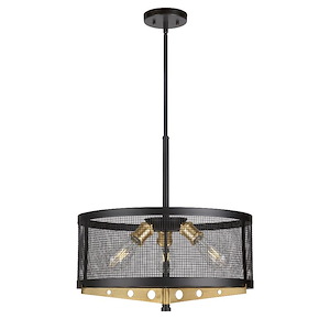 Takoma - 3 Light Pendant In Transitional Style-19 Inches Tall and 19.5 Inches Wide