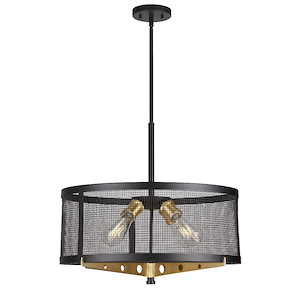 Takoma - 4 Light Pendant In Transitional Style-21.5 Inches Tall and 22.5 Inches Wide - 1032142