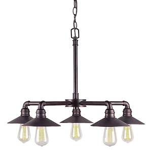 Ori - 5 Light Chandelier-18.25 Inches Tall and 27 Inches Wide - 1097157