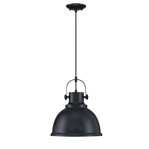Harmon - 1 Light Pendant In Transitional Style-13.5 Inches Tall and 12 Inches Wide