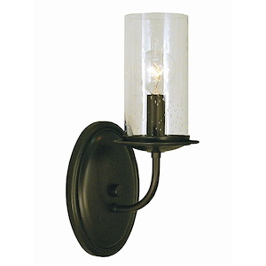 Compass - 1 Light Wall Sconce-11 Inches Tall and 5 Inches Wide