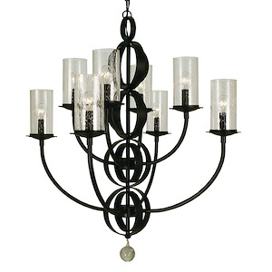 Compass - 8 Light Dining Chandelier-29 Inches Tall and 29 Inches Wide - 1214458