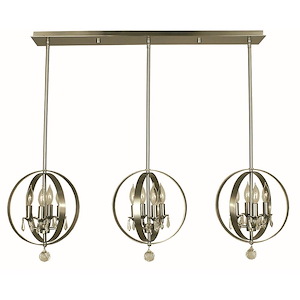 Constellation - 12 Light Island Chandelier-14 Inches Tall and 42 Inches Wide - 1099967