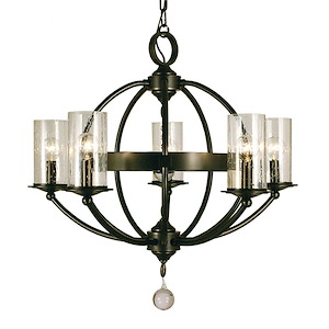 Compass - 5 Light Dining Chandelier-23 Inches Tall and 25 Inches Wide - 1214335