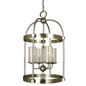 Compass - 4 Light Dining Chandelier-28 Inches Tall and 17 Inches Wide - 1099932
