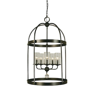 Compass - 5 Light Dining Chandelier-33 Inches Tall and 22 Inches Wide