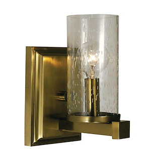 Compass - 1 Light Wall Sconce-7.5 Inches Tall and 5 Inches Wide