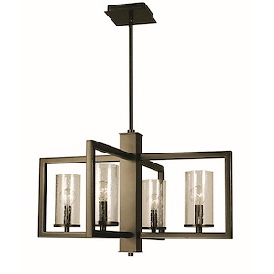 Theorem - 4 Light Dining Chandelier-14 Inches Tall and 23 Inches Wide
