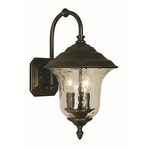 Hartford - 3 Light Outdoor Wall Mount-15 Inches Tall and 8.5 Inches Wide - 1100086