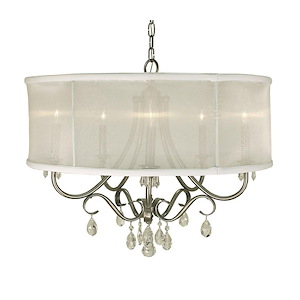 Liebestraum - 5 Light Dining Chandelier-24 Inches Tall and 26 Inches Wide
