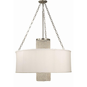 Angelique - 4 Light Dining Chandelier-25 Inches Tall and 32 Inches Wide - 1214498