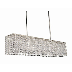 Princessa - 4 Light Island Chandelier-7 Inches Tall and 33 Inches Wide - 1214378