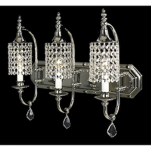 Princessa - 3 Light Dining Chandelier-17 Inches Tall and 21 Inches Wide - 1214575