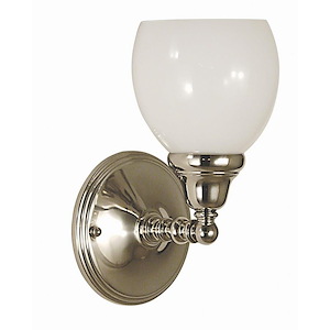 Sheraton - 1 Light Wall Sconce-9.5 Inches Tall and 5.5 Inches Wide - 1100508
