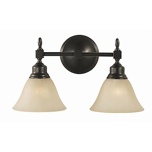 Taylor - 2 Light Wall Sconce-9.5 Inches Tall and 16 Inches Wide