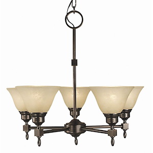 Taylor - 5 Light Dining Chandelier-21.5 Inches Tall and 24 Inches Wide - 1100571