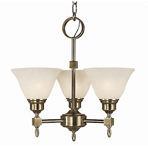 Taylor - 3 Light Mini Chandelier-16.5 Inches Tall and 17 Inches Wide