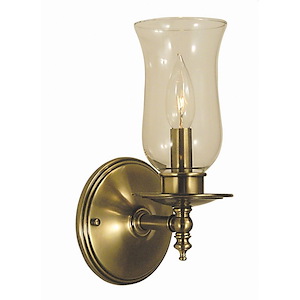 Sheraton - 1 Light Wall Sconce-10.5 Inches Tall and 5 Inches Wide - 1100506