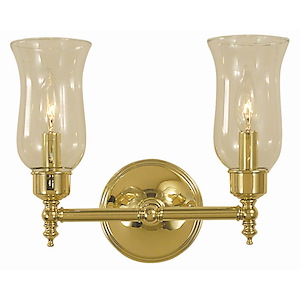 Sheraton - 2 Light Wall Sconce-10.5 Inches Tall and 13 Inches Wide - 1100509