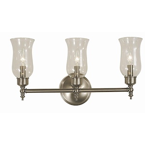 Sheraton - 3 Light Wall Sconce-10.5 Inches Tall and 20 Inches Wide
