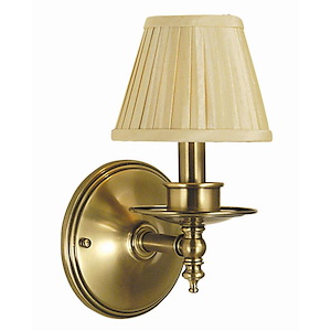 Sheraton - 1 Light Wall Sconce-10.5 Inches Tall and 5 Inches Wide