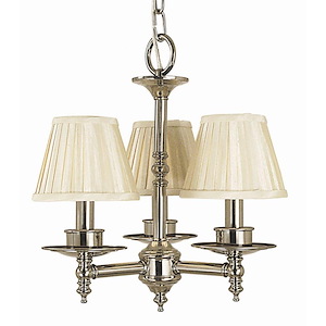 Sheraton - 3 Light Mini Chandelier-14.5 Inches Tall and 14 Inches Wide