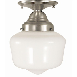 Taylor - 1 Light Flush/Semi-Flush Mount-8.5 Inches Tall and 7 Inches Wide
