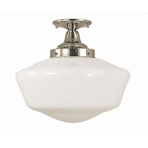 Taylor - 1 Light Flush/Semi-Flush Mount-12 Inches Tall and 16 Inches Wide - 1100552