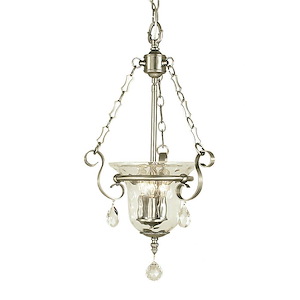 Carcassonne - 3 Light Pendant-21.5 Inches Tall and 12.5 Inches Wide