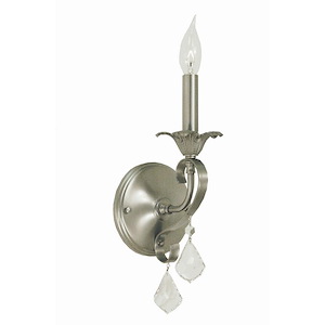 Liebestraum - 1 Light Wall Sconce-15.5 Inches Tall and 5 Inches Wide