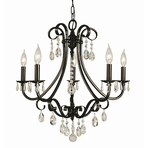 Liebestraum - 5 Light Dining Chandelier-23 Inches Tall and 23 Inches Wide - 1100286