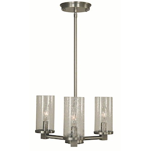 Lexi - 3 Light Chandelier-8 Inches Tall and 14 Inches Wide