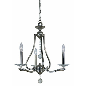 Allena - 3 Light Dining Chandelier-20 Inches Tall and 19 Inches Wide