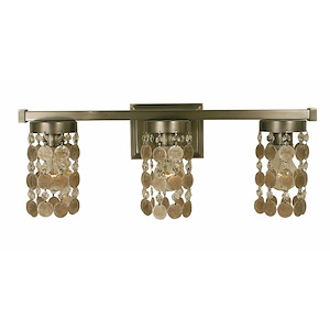 Naomi - 3 Light Wall Sconce-8.5 Inches Tall and 22 Inches Wide